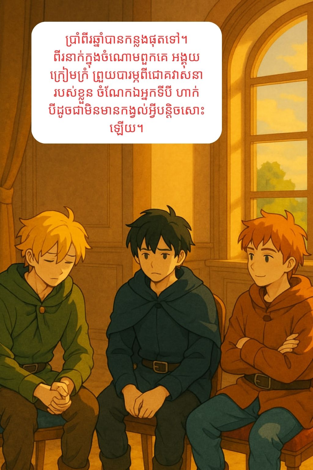 អារក្ស និងទាហានបីនាក់: oneshot